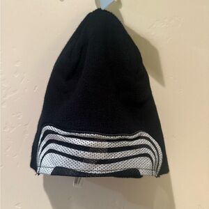 Custom DISNEY Kylo Ren black & silver beanie with detachable strap “Carson”